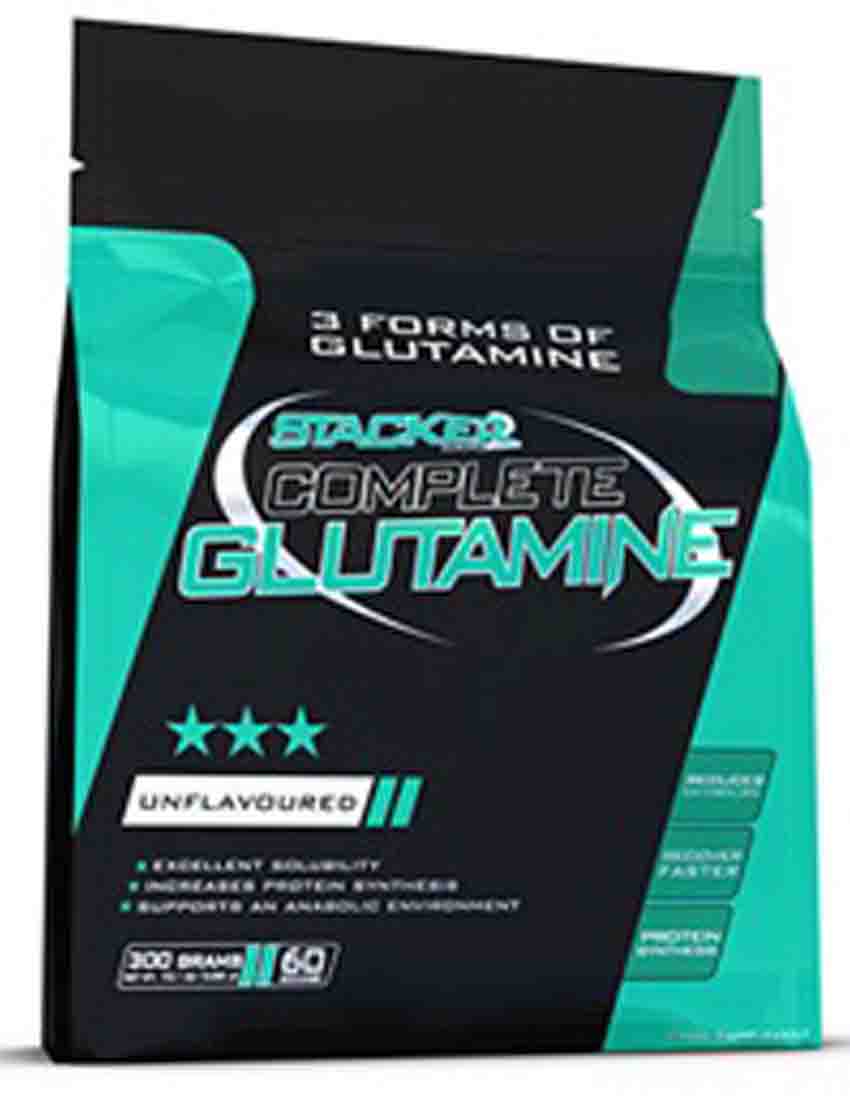 

Отдельные аминокислоты Stacker2 Europe Complete Glutamine 300 гр.