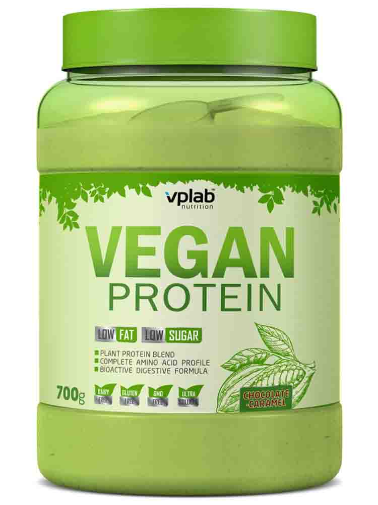 Протеины VPLab Nutrition Vegan Protein 700 гр. ваниль
