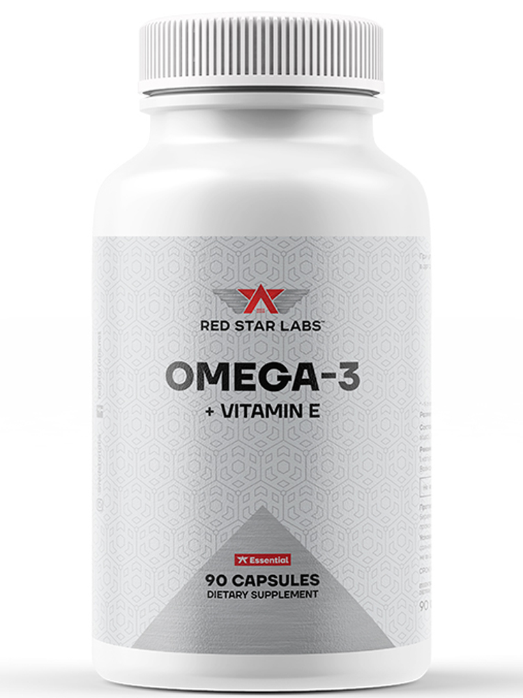 

Жирные кислоты Red Star Labs Omega-3 + Vitamin E 90 капс.