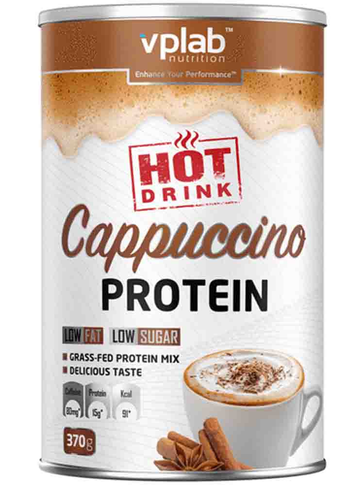 Протеины VPLab Nutrition Hot Drink Protein 370 гр. капучино