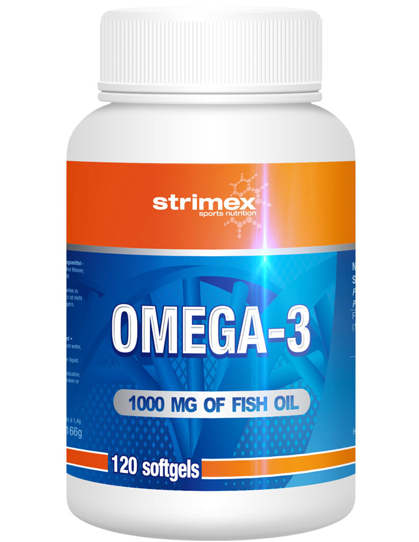 

Жирные кислоты Strimex Omega 3 120 гел.капс.