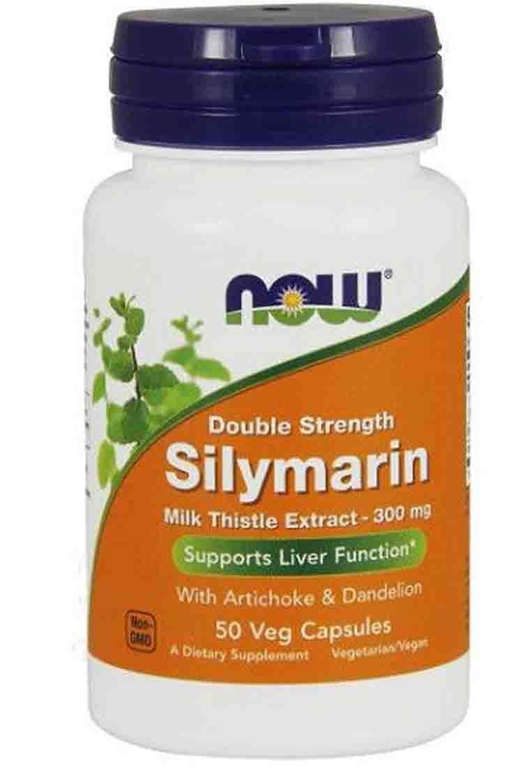 

Гепатопротекторы NOW Silymarin 300 mg 50 капс.