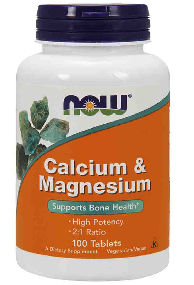 

Минералы NOW Magnesium and Calcium 2:1 Ratio 100 табл