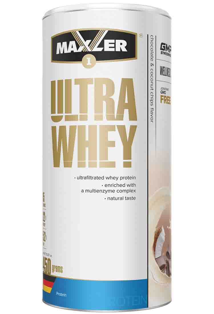 Протеины Maxler (Макслер) Ultra Whey 450 гр. ваниль
