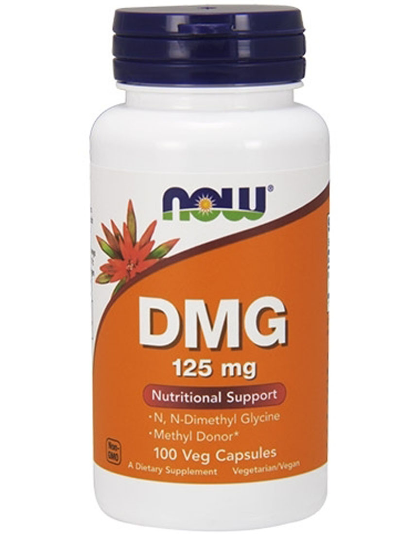 

Препараты для здоровья NOW DMG 125 mg 100 капс.