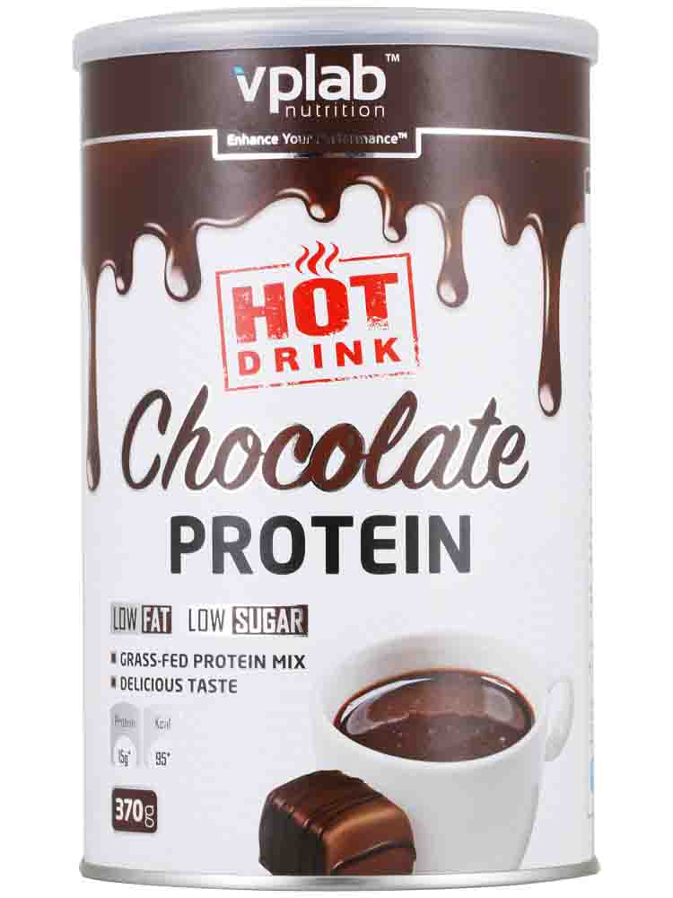 Протеины VPLab Nutrition Hot Drink Protein 370 гр. шоколад