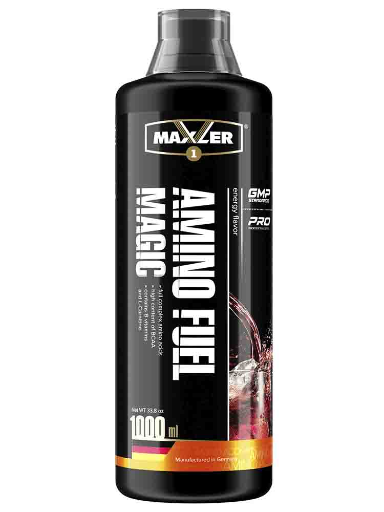 Аминокислоты Maxler (Макслер) Amino Magic Fuel 1000 мл. red bull