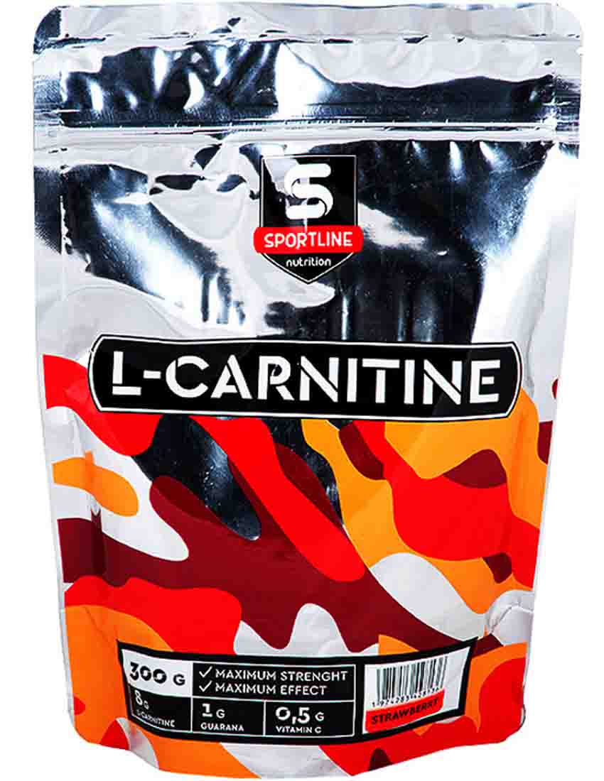 

Л-карнитин Sportline Nutrition L-Carnitine Bag 300 гр. дыня