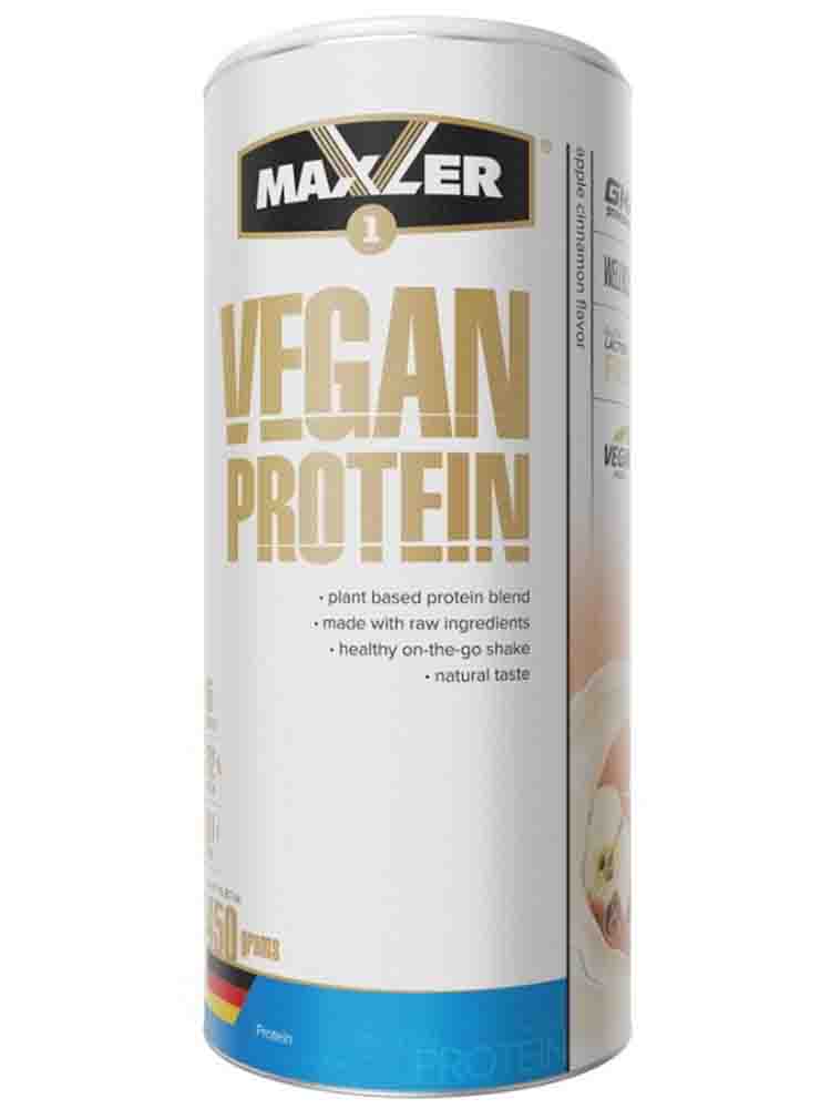 Протеины Maxler Vegan Protein 450 гр. яблоко-корица